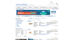 Desktop Screenshot of namuplanai.lt